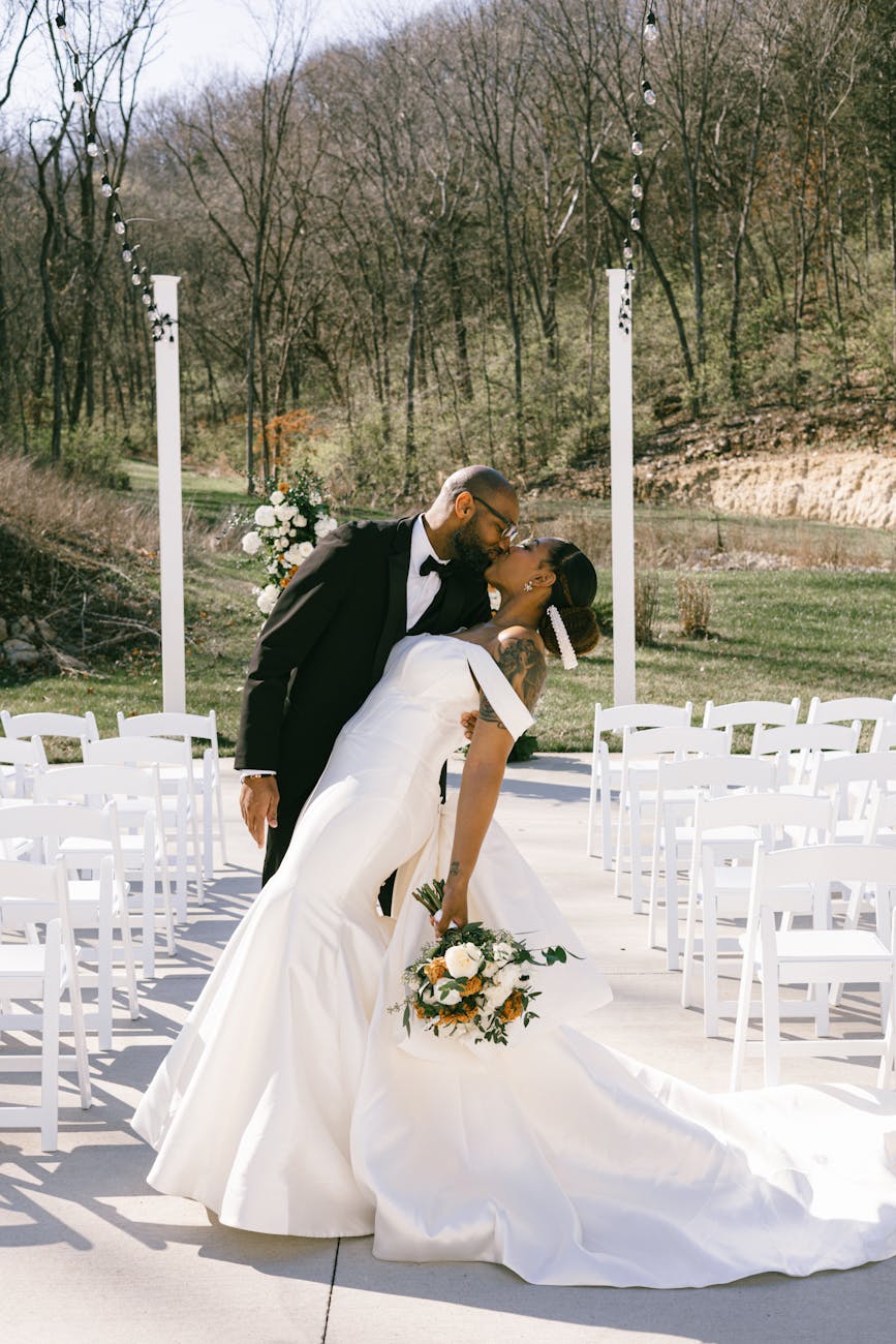 Wedding ceremony moment