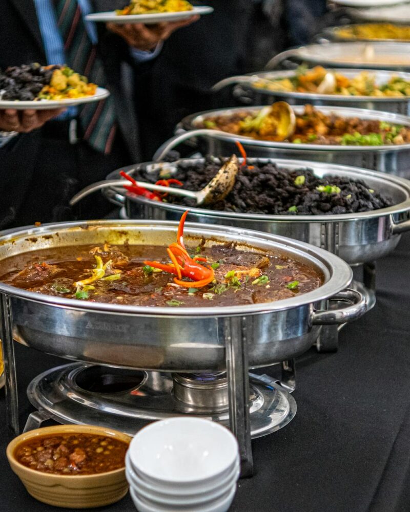 Catering coordination for events